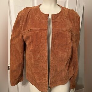 Vintage Bernardo suede jacket XL